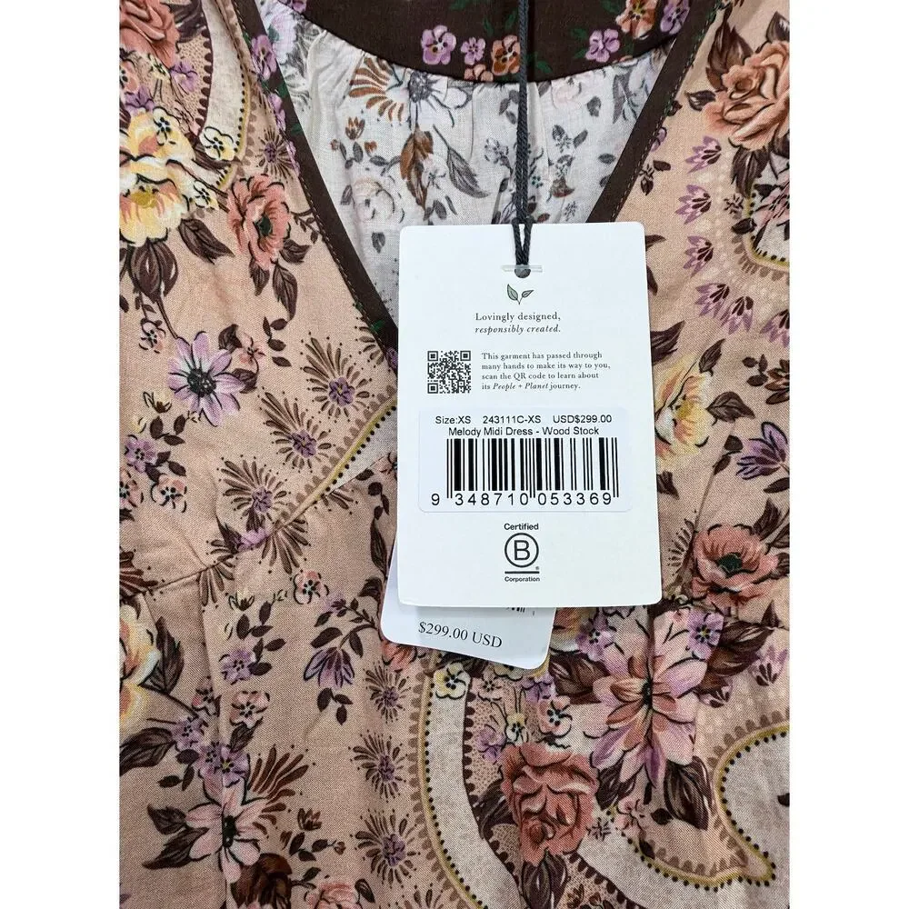 FREE PEOPLE SPELL Melody Dress XS NWT